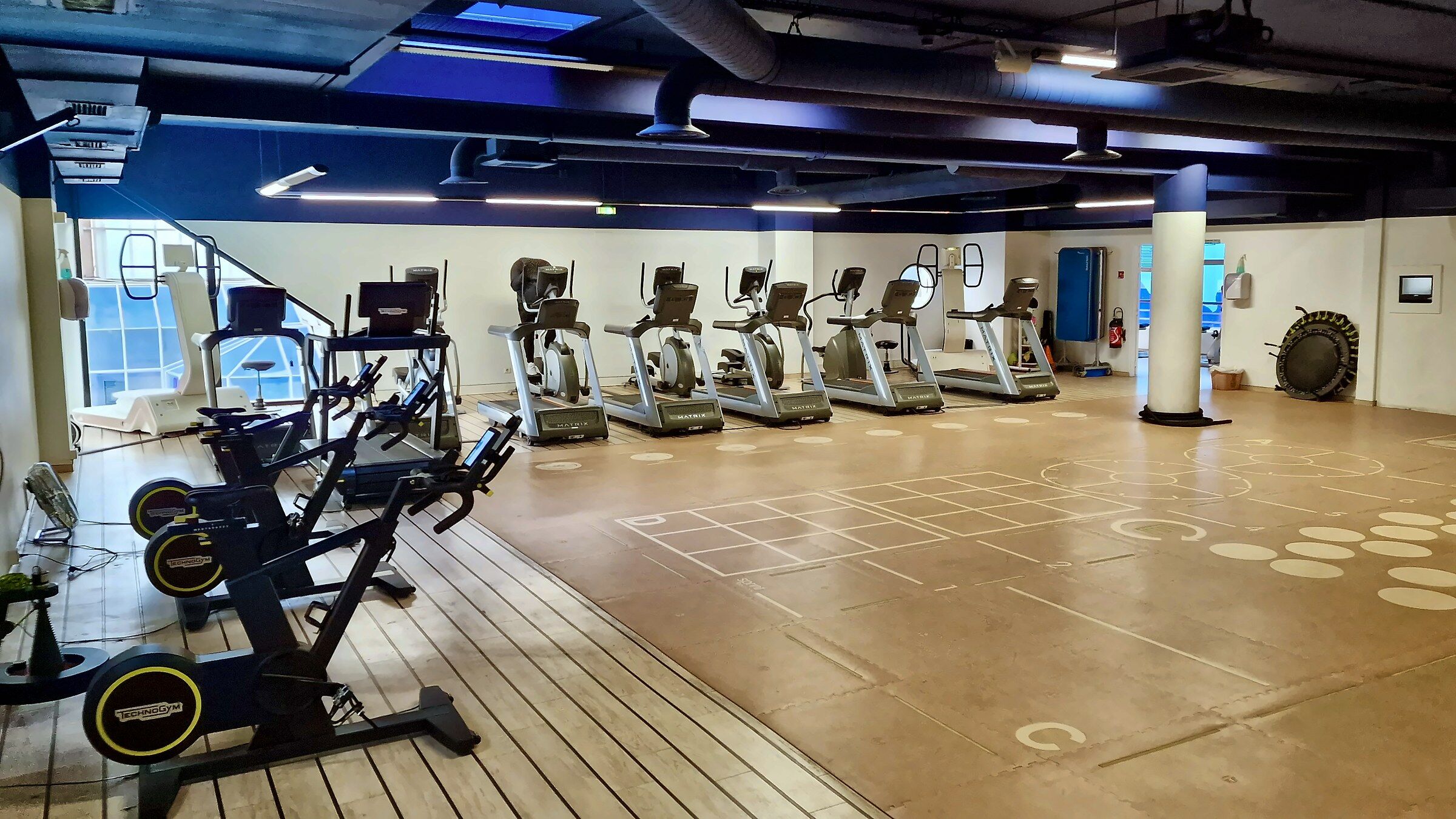 Plateau cardio et réathlétisation du cabinet Aquaboulevard